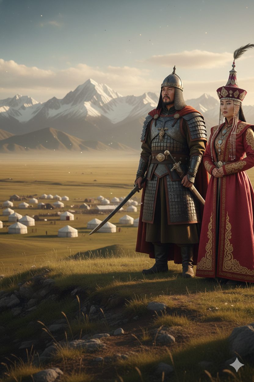 Mongol Khans and Khatuns