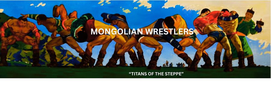 Mongolian Wrestlers